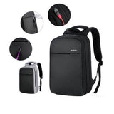 Casual Bag - 15.6 Inch Waterproof Laptop Backpack With Usb Charging Port