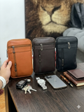 Mini-Leather Genuine Multifunctional Bag for daily use