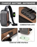 Fashion Password Shoulder Bag .. Several colors for Ipad and daily use