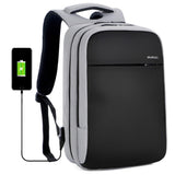 Casual Bag - 15.6-Inch Waterproof Laptop Backpack With Usb Charging Port