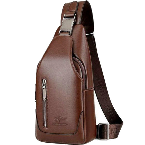 Kangaro Leather Cross & Shoulder Bag شنطة كتف و كروس كنجارو جلد مستورد