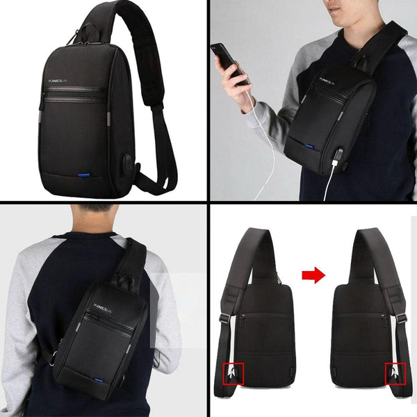 KingSun Shoulder Bag - Black – 2M Store